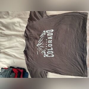 Oversize crop T-shirt